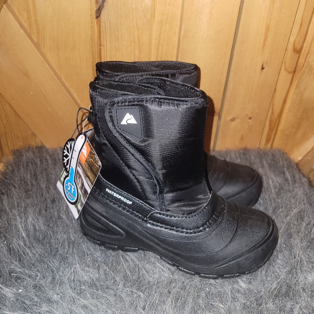 Ozark Trails Little Boys  Waterproof Winter Boots Size 2